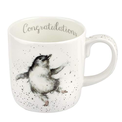 Wrendale Designs Tasse "Congratulations", groß von Wrendale Designs