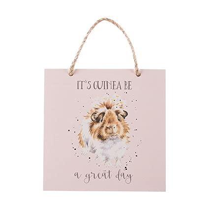 Wrendale Designs Holzschild "Guinea Be A Great Day" von Wrendale Designs
