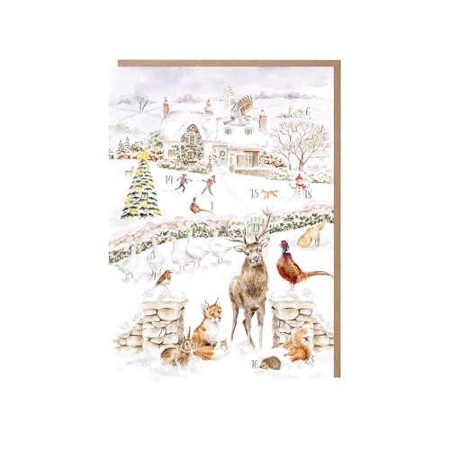 Wrendale Designs - Home for Christmas' Woodland Animal Adventskalender Karte Wrendale Designs - Home for Christmas' Woodland Animal Adventskalender Karte von Wrendale Designs