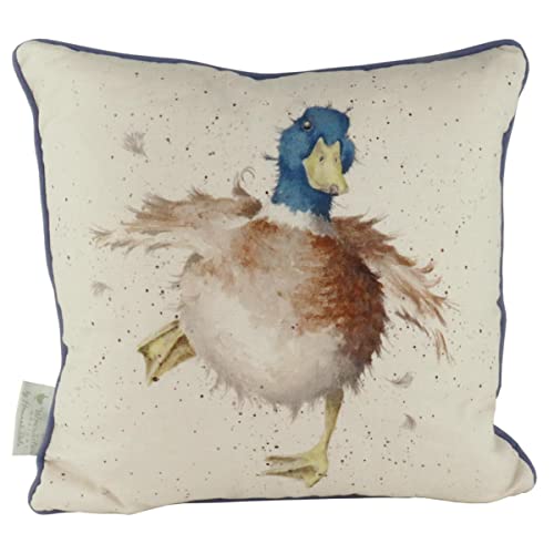 Wrendale Designs - Kissen - Ein Watscheln und Ein Quacksalber (Ente) von Wrendale Designs