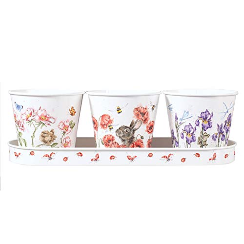 Wrendale Designs - Kräutertöpfe und Tablett Floral von Wrendale Designs