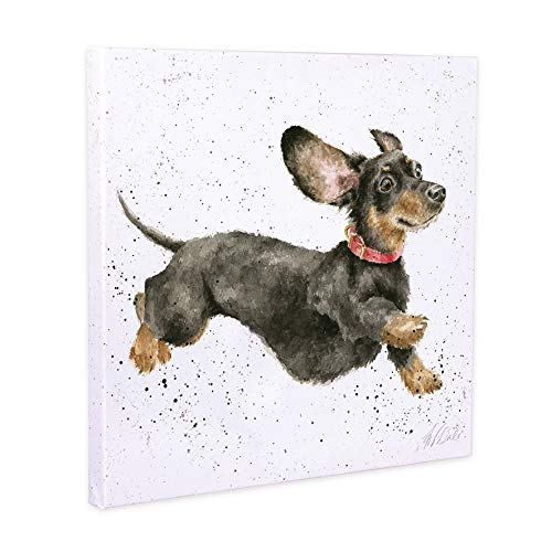 Wrendale Designs Kunstdruck auf Leinwand, Motiv Friday-Feeling, quadratisch, 20 cm, Weiß Wrendale Designs Kunstdruck auf Leinwand, Motiv Friday-Feeling, quadratisch, 20 cm, Weiß von Wrendale Designs