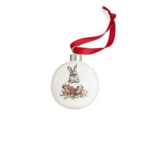 Wrendale Designs Weihnachtskugel Merry Little Christmas von Wrendale Designs by Hannah Dale