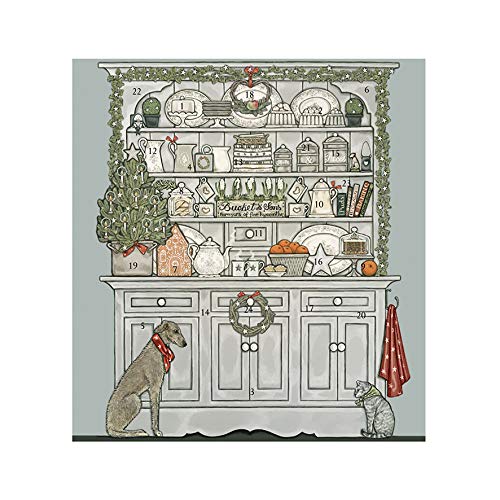 Wrendale Designs Sally Swannell Adventskalender, 30 cm, quadratisch von Wrendale Designs