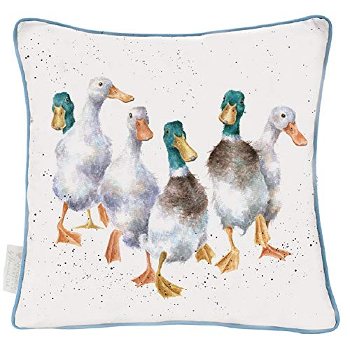 Wrendale Designs The Country Set Kissen Quackers, groß von Wrendale Designs