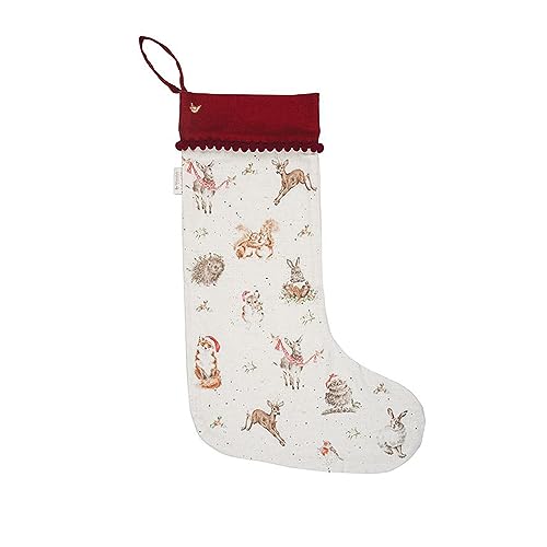 Wrendale Designs Hannah Dale Weihnachtsstrumpf im Winterwunderland, 220 x 600 mm von Wrendale Designs