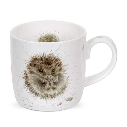 Wrendale von Royal Worcester Erwachen Igel Single Tasse, modell sortiert von Portmeirion