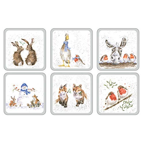 Pimpernel Wrendale Weihnachts-Tischsets, 6er-Set, Produktcode: X0010268976 Pimpernel Wrendale Weihnachts-Tischsets, 6er-Set, Produktcode: X0010268976 von Wrendale Designs