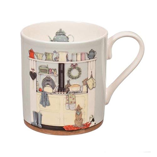 Sally Swannell Design Domestic Goddess Tasse Kaffeetasse von Wrendale von Wrendale