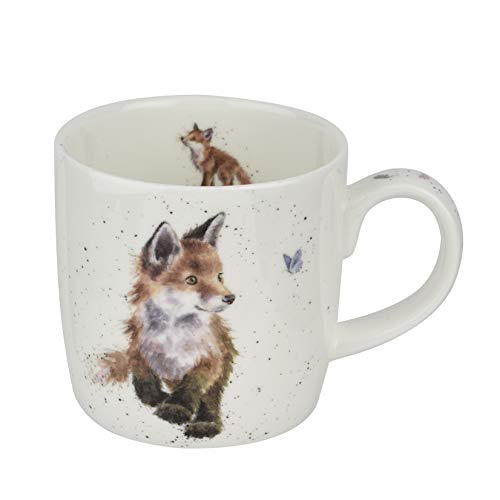 Wrendale, Porzellan, Born to Be Wild Fox Tasse von Wrendale Designs