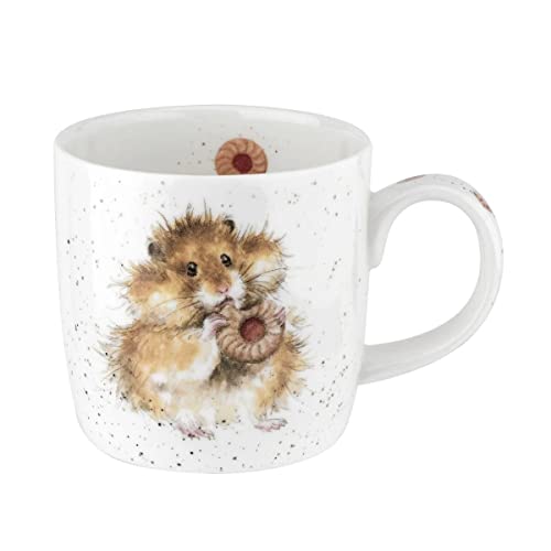 Wrendale, Porzellan, Diet Starts Tomorrow Hamster Tasse von Wrendale