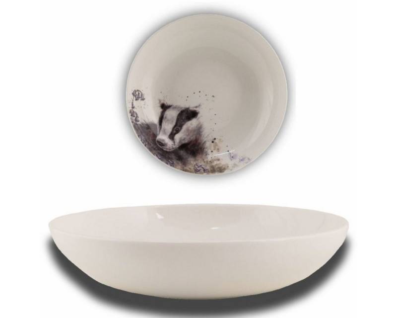 Wrendale Teller Wrendale Designs Porzellan Pasta- & Suppenteller Dachs Wrendale Teller Wrendale Designs Porzellan Pasta- & Suppenteller Dachs von Wrendale