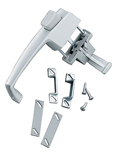 Wright Products Türriegel für Bildschirm- und Sturmtüren, Aluminiumgrau von Wright Products