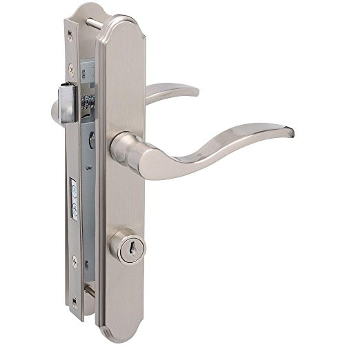Wright Products VMT115SN Serenade Einsteckschloss mit Riegel für Bildschirm-und Sturmtüren, Satiniertes Nickel, 5.12 x 4.5 x 4.5 Wright Products VMT115SN Serenade Einsteckschloss mit Riegel für Bildschirm-und Sturmtüren, Satiniertes Nickel, 5.12 x 4.5 x 4.5 von Wright Products