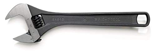 Wright Werkzeug Verstellbarer Einmaulschlüssel, schwarz, 9AB08 von Wright Tool