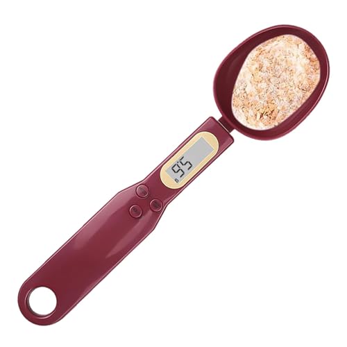 Digital Spoon Scale, Mini Electronic Scale, Precision Food Measurer, 500g/0.1g Accuracy, LCD Display, Unit Switch, Data Lock Function, Perfect for Cooking, Baking, Kitchen, 9.06x2.56 inches Digital Spoon Scale, Mini Electronic Scale, Precision Food Measurer, 500g/0.1g Accuracy, LCD Display, Unit Switch, Data Lock Function, Perfect for Cooking, Baking, Kitchen, 9.06x2.56 inches von Wrohto