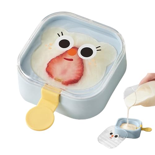 PP Ice Pop Tray with Lid, Easy-Release Treat Mold for Summer Snacks, 4.1 x 2.9 x 1.3 Inch Freezer Tool for Homemade, Dishwasher Safe Dessert Maker for Home or Commercial Use PP Ice Pop Tray with Lid, Easy-Release Treat Mold for Summer Snacks, 4.1 x 2.9 x 1.3 Inch Freezer Tool for Homemade, Dishwasher Safe Dessert Maker for Home or Commercial Use von Wrohto