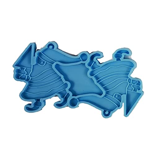 1pc/9pcs Weihnachtsanhänger Ohrringe Silikonform Eignen Sich Für Epoxidharz Bastelanhänger Ohrringe Juwely Making von Wsdsgz