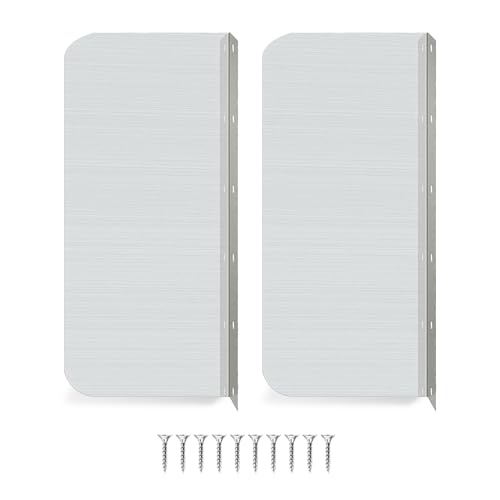 2 Stcs Rostbezogene Seitenschuhe Ersatz Langlebiger Metalluniversal Spüle Splash Guard Home Pool Spüle Splash Protektor von Wsdsgz