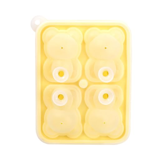 2pieces Silicon Eiswürfel Eiswürfel Bärenform Ice Silicon Formen Eiswürfel Formen Perfekt Für Getränke Cocktails von Wsdsgz