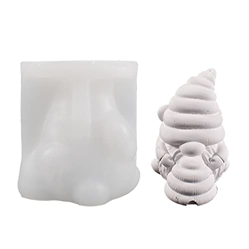 3d Zwerge Kerze Silikonform Für Handgefertigtes Desktop Gypsum Epoxidharz Kerzenform Für Die Heimdekoration von Wsdsgz