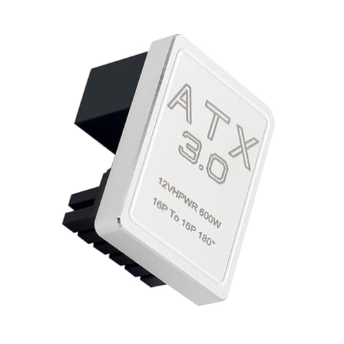 ATX3.0 PCIE5.0 GPU Stromadapter Aluminium ABS Tool Freie Stecker Für Gaming Rigs Und PC Builds Aluminiumlegierung Stromanbeter ATX3.0 PCIE5.0 GPU Stromadapter Aluminium ABS Tool Freie Stecker Für Gaming Rigs Und PC Builds Aluminiumlegierung Stromanbeter von Wsdsgz