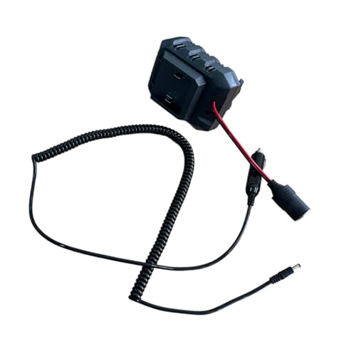 Batterieadapter Easy Installation Secure Verriegelungsmechanismus Steckanschluss Stromübertragungskabel Für 18 V Batteriezubehör Verlängerungsadapter von Wsdsgz
