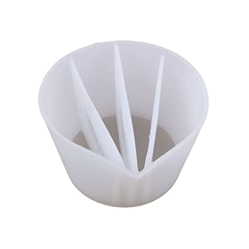 Clear Silicon Wiederverwendbares Mischen Messung Tasse Flüssigkeit Epoxidharz Distribution Hobby Craft Casting Schmuckherstellung Werkzeug von Wsdsgz