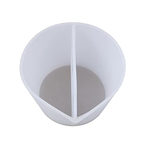 Clear Silicon Wiederverwendbares Mischen Messung Tasse Flüssigkeit Epoxidharz Distribution Hobby Craft Casting Schmuckherstellung Werkzeug von Wsdsgz