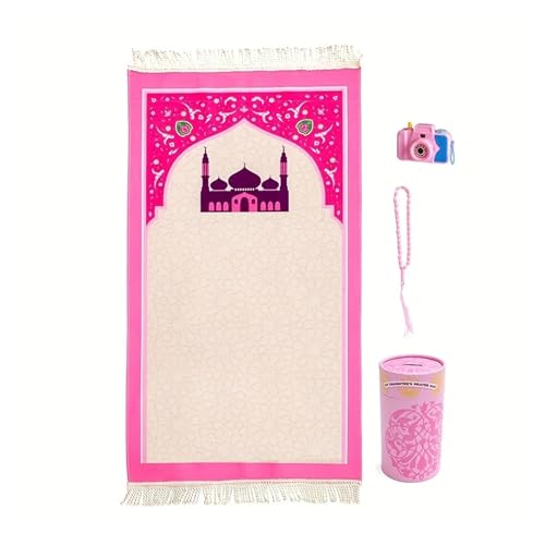 Islamik Muslime Weiche Kinder Gebetsmatten Tragbare Reise Gebetsteppiche Nonslip Printeds Verehrt Mats Eid Geschenke von Wsdsgz