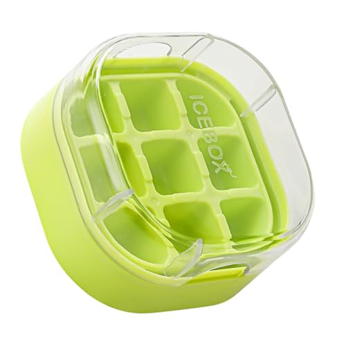 Mehrzweck Silikon Eismacher 9 Gitter Leicht Zu Zerlegen Eiswürfel Tablett Mit Deckelgeruchsbeständiges Küchenwerkzeug Mehrzweck Silikon Eismacher 9 Gitter Leicht Zu Zerlegen Eiswürfel Tablett Mit Deckelgeruchsbeständiges Küchenwerkzeug von Wsdsgz