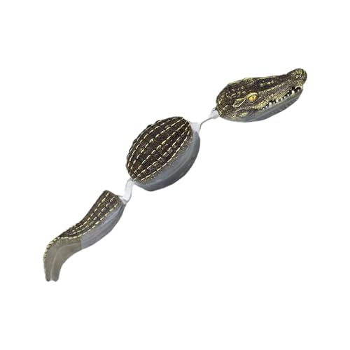 Realistische Schwebende Krokodilianische Teichdekorationspool Float Decoy Für Gartenpool Wasser Feature Harzschmuck Harz Krokodil Schwimmer von Wsdsgz