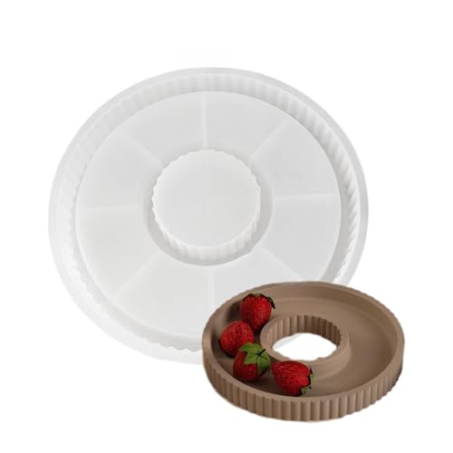 Silikonform Silikonseife Schale Formen Hohl Round Tablett Silikonformen Perfekt Für Handgefertigte Geschenke Und Heimstyling von Wsdsgz