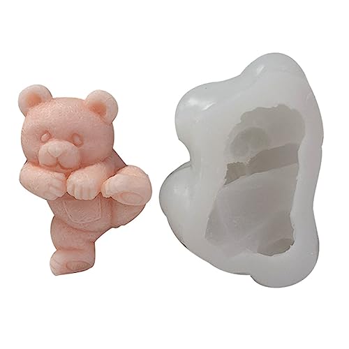 Süße Bärenkatze Form Eiswürfel Hersteller Tiereis Formbär Geformtes Eiswürfel Maker Für Whisky Cocktails Fruchtgetränke von Wsdsgz