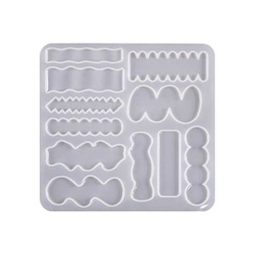 Unregelmäßige Form Haarklammern Gussform Haarstift Form Silikonharz Epoxidbarrette Form Achat Kristall Epoxidform Unregelmäßige Form Haarklammern Gussform Haarstift Form Silikonharz Epoxidbarrette Form Achat Kristall Epoxidform von Wsdsgz