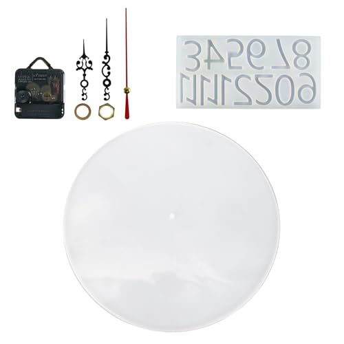 Vielseitige Silikonform Für Clock Pendel Wandbehänge Uhr Epoxidharzform Mit Zeiger Für Handwerksschmuck von Wsdsgz