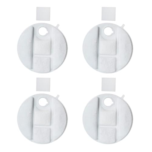 Wsdsgz 4PCS Ersatzfilter Für PET Wasserbrunnen Verbesserung Der Wasserqualität Halten Sie Den Austausch Von Wasserreinigungsfilter von Wsdsgz