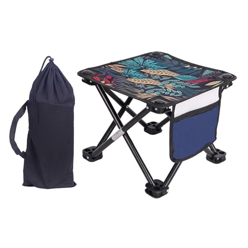 Wsdsgz Zusammenklappbarer Camphocker Klapperhalter Campinghocker Tragbarer Sitzreisen Kleine Hocker Zum Camping Fischerei Wandergarten von Wsdsgz