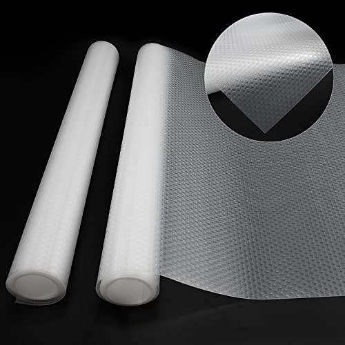 Schubladenmatte, Antirutschmatte schubladen, Antirutschmatte küche, 2 Stück 150cmx40cm - Wasserdichtem, Nicht Klebende, Haltbarem, Zuschneidbar, transparent von Wtrcsv