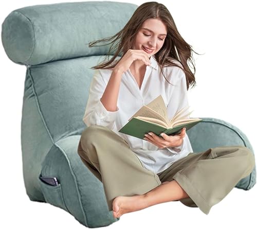 Lesekissen, Lendenkissen, Bücherkissen, Bettkissen, Rückenkissen, Dekokissen, Nackenkissen mit Armlehnen, Nackenstütze, geeignet zum Lesen, Entspannen, Arbeiten, Fernsehen,Grün-Heightening size Lesekissen, Lendenkissen, Bücherkissen, Bettkissen, Rückenkissen, Dekokissen, Nackenkissen mit Armlehnen, Nackenstütze, geeignet zum Lesen, Entspannen, Arbeiten, Fernsehen,Grün-Heightening size von Wttagkl