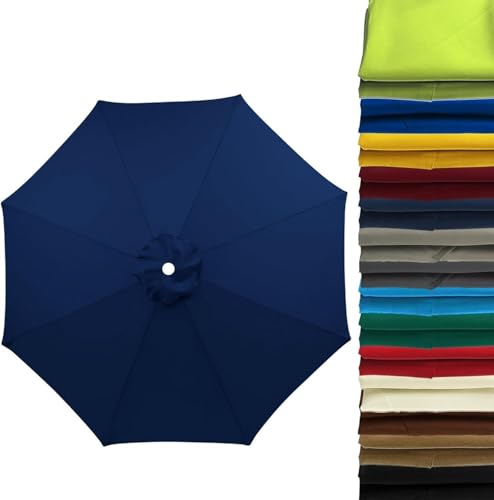 Sonnenschirm Ersatzbezug 2m-4m für 6/8 Streben | UV50+ Windfest & Wasserdicht | Leichtgrauer Premium Stoff für Garten, Terrasse, Strand, Pool,#6-400 cm 8 streben Sonnenschirm Ersatzbezug 2m-4m für 6/8 Streben | UV50+ Windfest & Wasserdicht | Leichtgrauer Premium Stoff für Garten, Terrasse, Strand, Pool,#6-400 cm 8 streben von Wttagkl