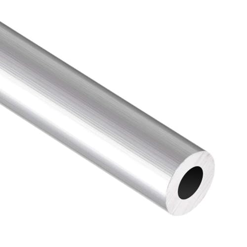 6063 Aluminium-Rundrohr, 25mm Außendurchmesser, 11–23mm Innendurchmesser, 500mm Länge, Nahtloses Gerades Aluminiumrohr for Heimwerker Und Industrielle Verwendung(25mm OD x 13mm ID) von WuCaZRRsy