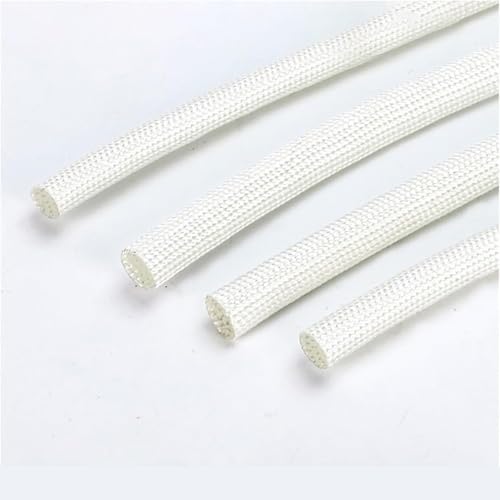 Geflochtener Fiberglasschlauch, Hochtemperatur-Glasfaserschlauch, Fiberglasschlauch, Länge 10 Meter, Isoliergeflechtschlauch, Hochtemperatur-Glasfaserschlauch, Durchmesser 2mm/3mm/4mm/5mm/6mm/8mm(5mm) Geflochtener Fiberglasschlauch, Hochtemperatur-Glasfaserschlauch, Fiberglasschlauch, Länge 10 Meter, Isoliergeflechtschlauch, Hochtemperatur-Glasfaserschlauch, Durchmesser 2mm/3mm/4mm/5mm/6mm/8mm(5mm) von WuCaZRRsy