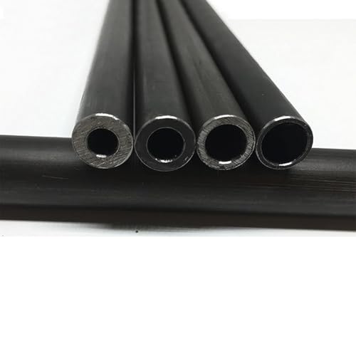 Nahtloses Stahlrohr, Hydraulisches Präzisionsstahlrohr, Weichstahlrohr Mit 20mm Außendurchmesser, Poliertes Stahlhohlrohr Mit Hoher Härte, 500mm Länge, Schwarz(OD 20mmx15mm ID) von WuCaZRRsy