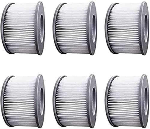 WuYan Ersatzfilter 6 Stück für MSPA FD2089, Filter für Whirlpool, Kartuschenpumpe für heiße U-Boote und Spa,Wasserfilter Modell ab 2020 WuYan Ersatzfilter 6 Stück für MSPA FD2089, Filter für Whirlpool, Kartuschenpumpe für heiße U-Boote und Spa,Wasserfilter Modell ab 2020 von WuYan