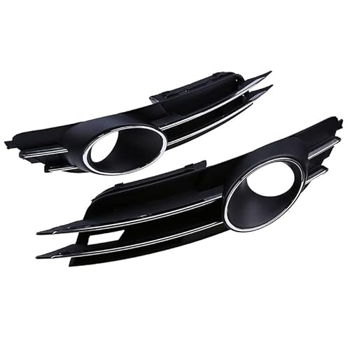 WuYyyyy Nebelscheinwerfergitter Für Audi A6 C7 Sedan/Avant 2011 2012 2013 2014 2015 Front Stoßstange Nebel Licht Lampe Grills Abdeckung Nebelscheinwerferblenden.,A-Left von WuYyyyy