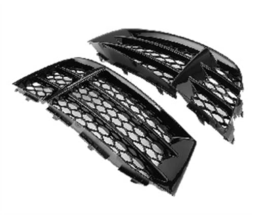 WuYyyyy Nebelscheinwerfergitter Für Audi RS5 B8.5 2013 2014 2015 2016 Front Stoßstange Nebel Licht Lampe Grills Abdeckung Nebelscheinwerferblenden.,B-Right von WuYyyyy