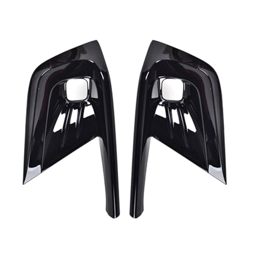 WuYyyyy Nebelscheinwerfergitter Für Civic 11th Gen 2022 2023 Front Stoßstange Nebel Licht Lampe Grills Abdeckung Nebelscheinwerferblenden.,A-Black von WuYyyyy