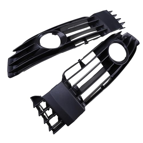 WuYyyyy Nebelscheinwerfergitter Für VW Passat B5 B5.5 Sedan Variant 2001 2002 2003 2004 2005 Front Stoßstange Nebel Licht Lampe Grills Abdeckung Nebelscheinwerferblenden.,C-1 Pair von WuYyyyy