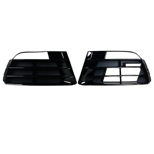 WuYyyyy Nebelscheinwerfergitter Für VW Scirocco R 2009 2010 2011 2012 2013 2014 Front Stoßstange Nebel Licht Lampe Grills Abdeckung Nebelscheinwerferblenden.,C-1 Pair von WuYyyyy